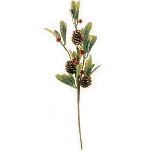 Merry Mistletoe Pick 14" (Pack of 4)
