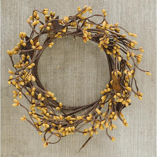 Pip Berry Ring With Stars Old Gold 4" (Pack of 4)