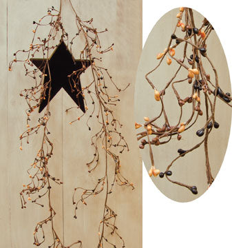 Prim Mix Pip Wispy Garland 4' (Pack of 2)