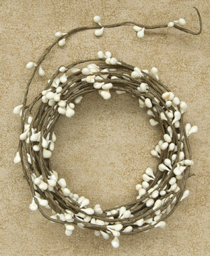 Ivory Pip String Garland 18 ft. (Pack of 4)