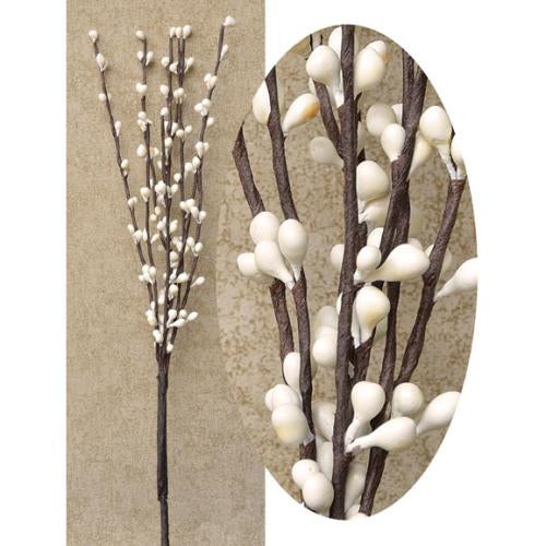 Pip Berry Pick Ivory 12" (Pack of 4)