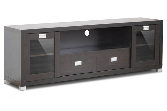 Baxton Studio Gosford Brown Wood Modern TV Stand