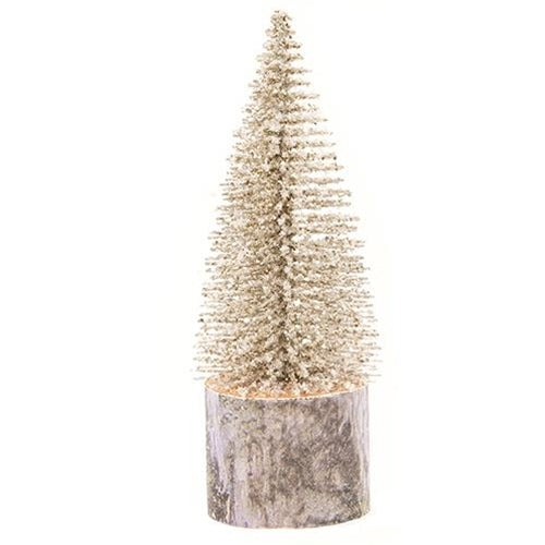 Snowy Foxtail Pine Tree 6" (Pack of 4)