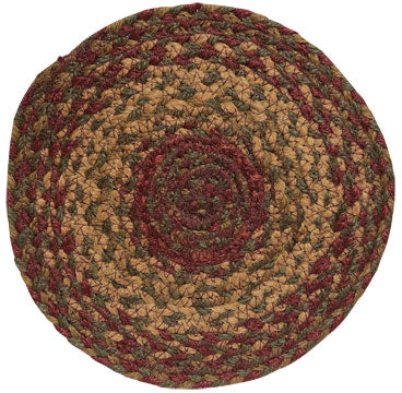 Cinnamon Braided Trivet (Pack of 4)