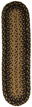 Braided Ebony Stair Tread 8x28 (Pack of 4)