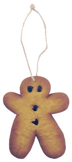 Gingerbread Man Ornament (Pack of 4)