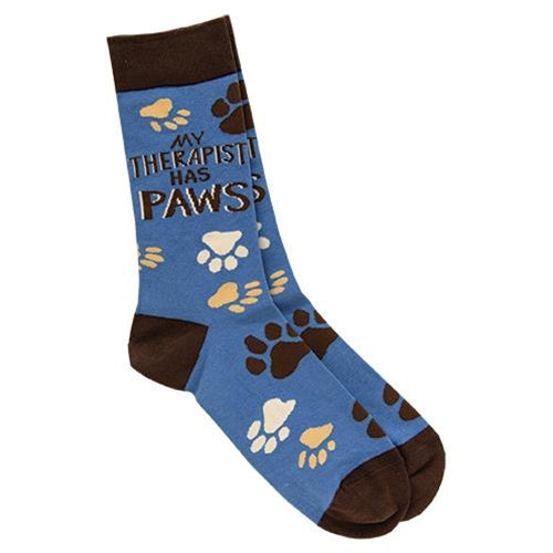 Therapist Has Paws Socks - 1 Pair (Pack of 4)