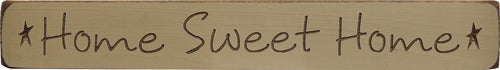 Home Sweet Home Engraved Block 12" (Pack of 4)