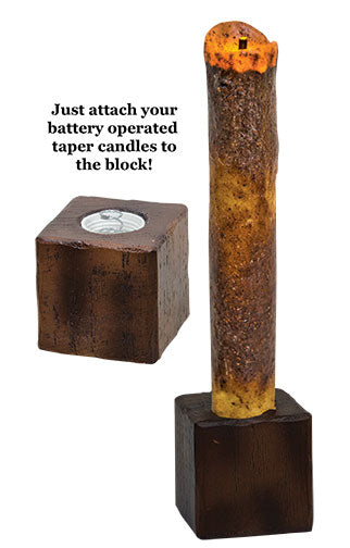Window Candle Block (Pack of 4)