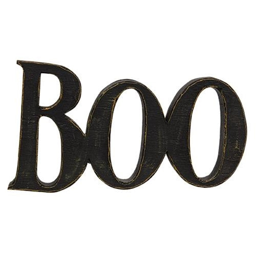Boo Resin Sitter (Pack of 4)