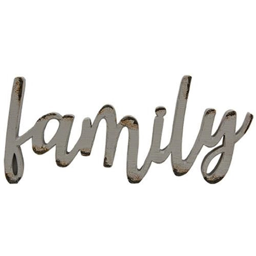 Family Resin Sitter (Pack of 4)