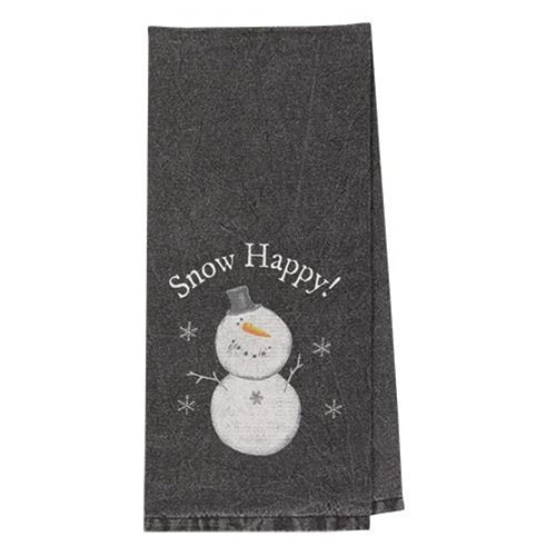 Snow Happy Dish Towel (Pack of 4)