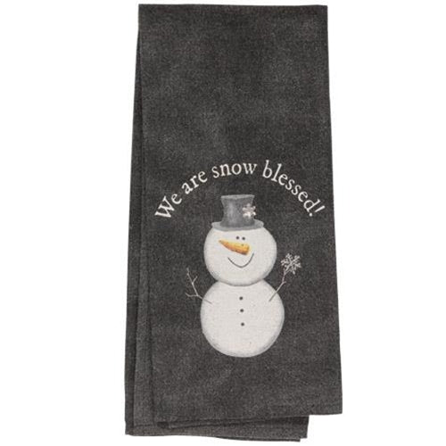 Snow Blessed Dish Towel (Pack of 4)