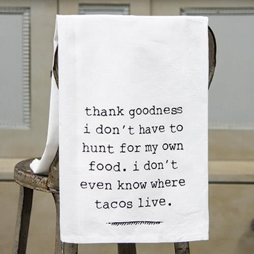 Tacos Dish Towel (Pack of 4)