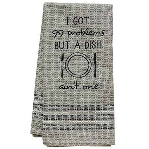 99 Problems Dish Towel 20x28 (Pack of 4)