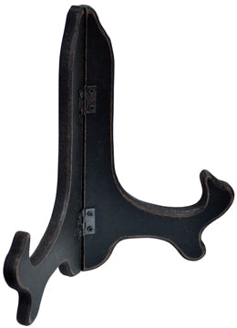 Black Wood Plate Stand 7" (Pack of 4)