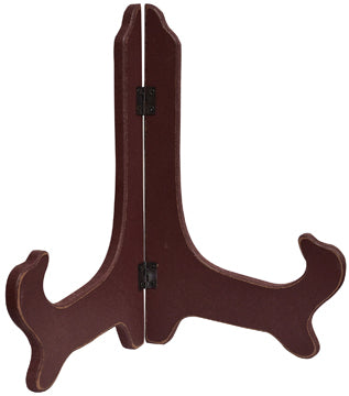 Primitive Colors Wooden Plate Stand 9" 3 Asstd. (Pack of 4)