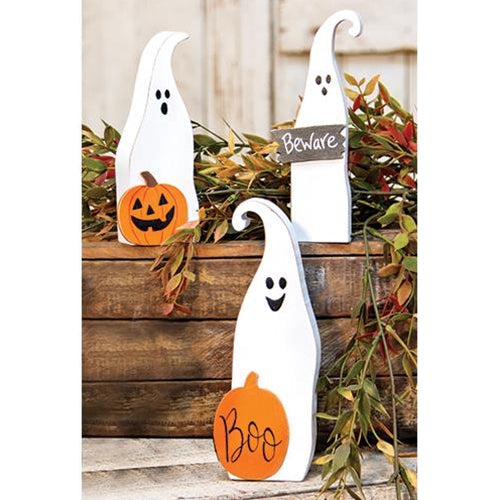 3/Set Chunky Friendly Ghosts (Pack of 4)