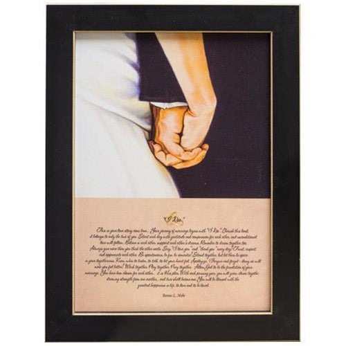 I Do Framed Print - Small
