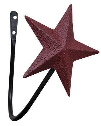 2/Set - Burgundy Star Curtain Tieback (Pack of 4)