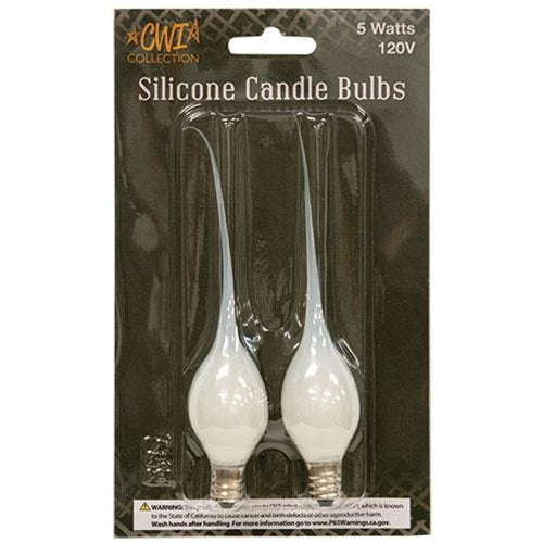 2/Pkg Warm Silicone Bulbs 5W (Pack of 4)