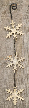 Dangling Snowflake Ornament (Pack of 4)
