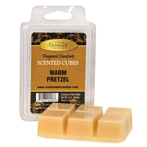 Warm Pretzel Scent Cubes (Pack of 4)