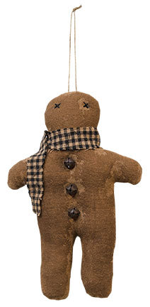 Gingerbread Cookie w/ Scarf (Pack of 4)