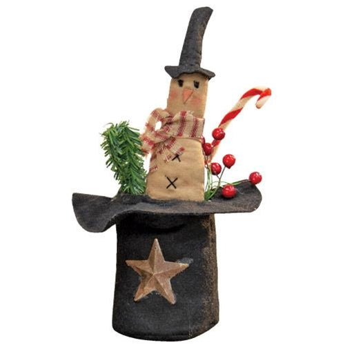 Top Hat Snowman (Pack of 2)