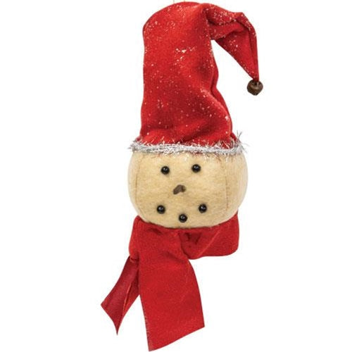 Stocking Cap Snowman Ornament (Pack of 4)