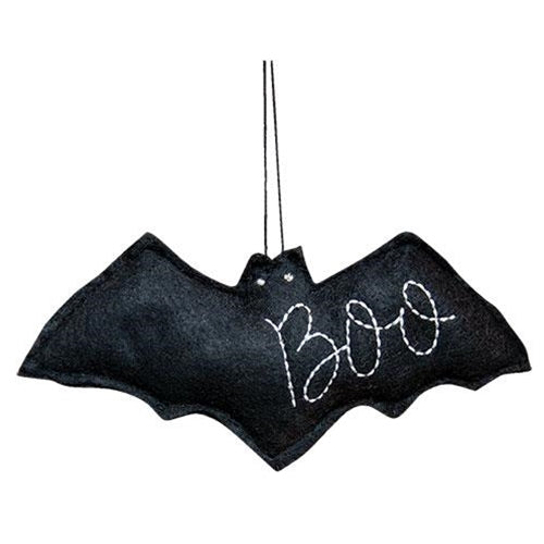 Felt Bat Boo Ornament (Pack of 4)