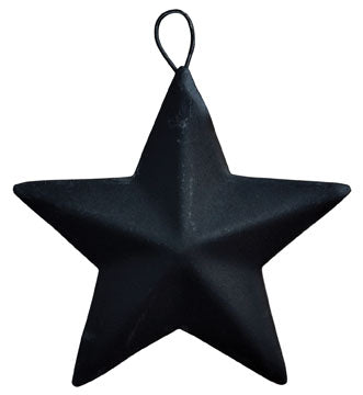 2-1/4" Mini Barn Star - Black (Pack of 4)