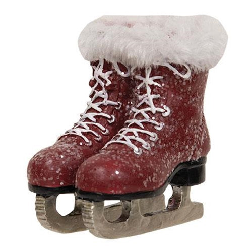 Ice Skate Ornament 2 Asstd. (Pack of 4)