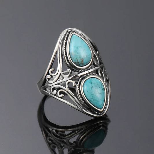 925 Sterling Silver Turquoise Ring