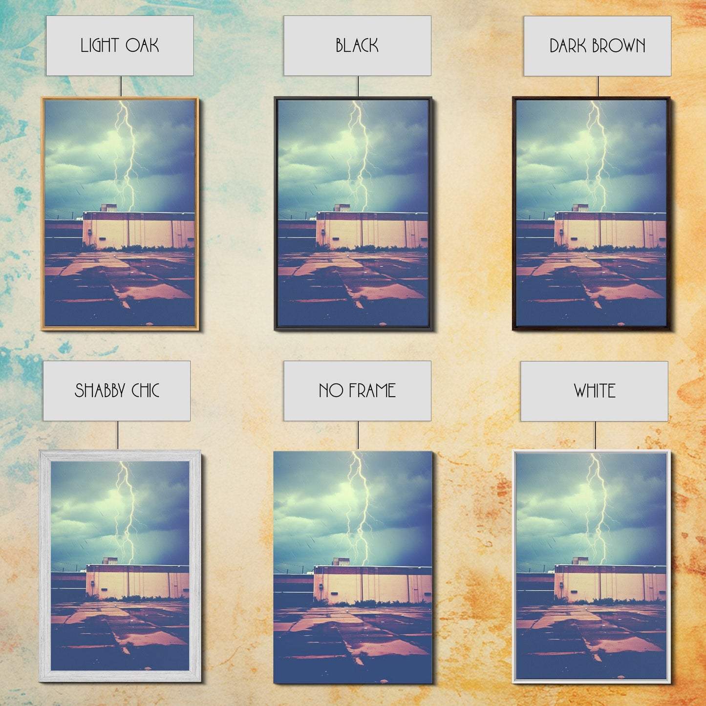 Lightning, Lightning Bolt, Urban Art, Canvas Print, Wall Hanging, Portrait Art, Gift For Coworker, Camper Wall Decor, College Dorm Decor
