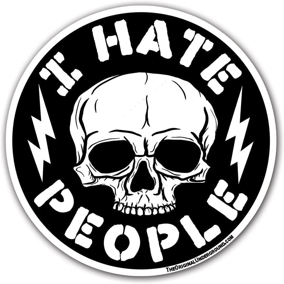 I Hate People Flexible Magnet