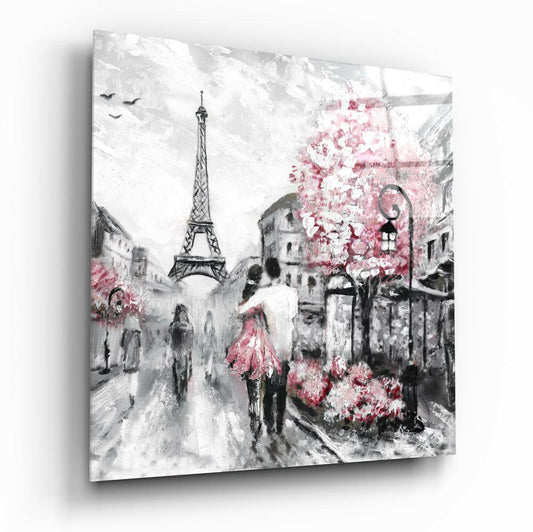 Paris Glass Wall Art