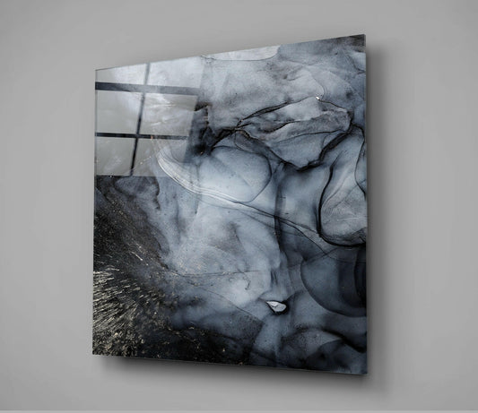 Abstract Glass Wall Art