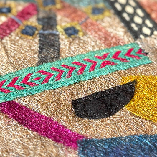 Lalao Wild Silk Wall Hanging