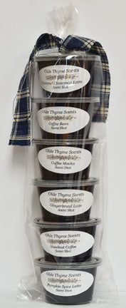 6/Pkg Coffee Latte Scent Shots (Pack of 4)