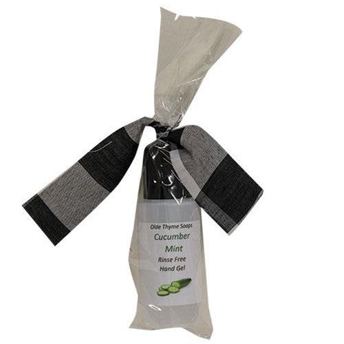 Cucumber Mint Rinse-Free Hand Wash 1oz (Pack of 4)
