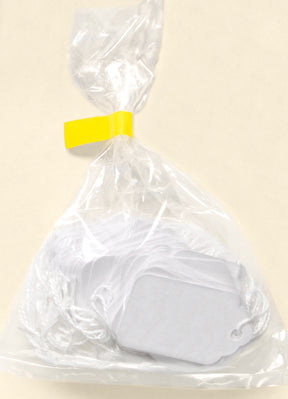 100/Pkg White String Tags (Pack of 4)