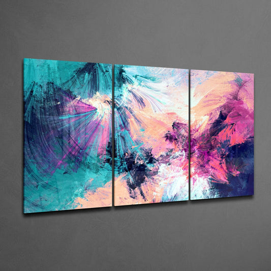 Colors Mega Glass Wall Art