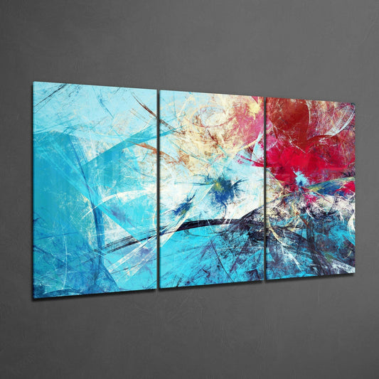 Blue Glass Art