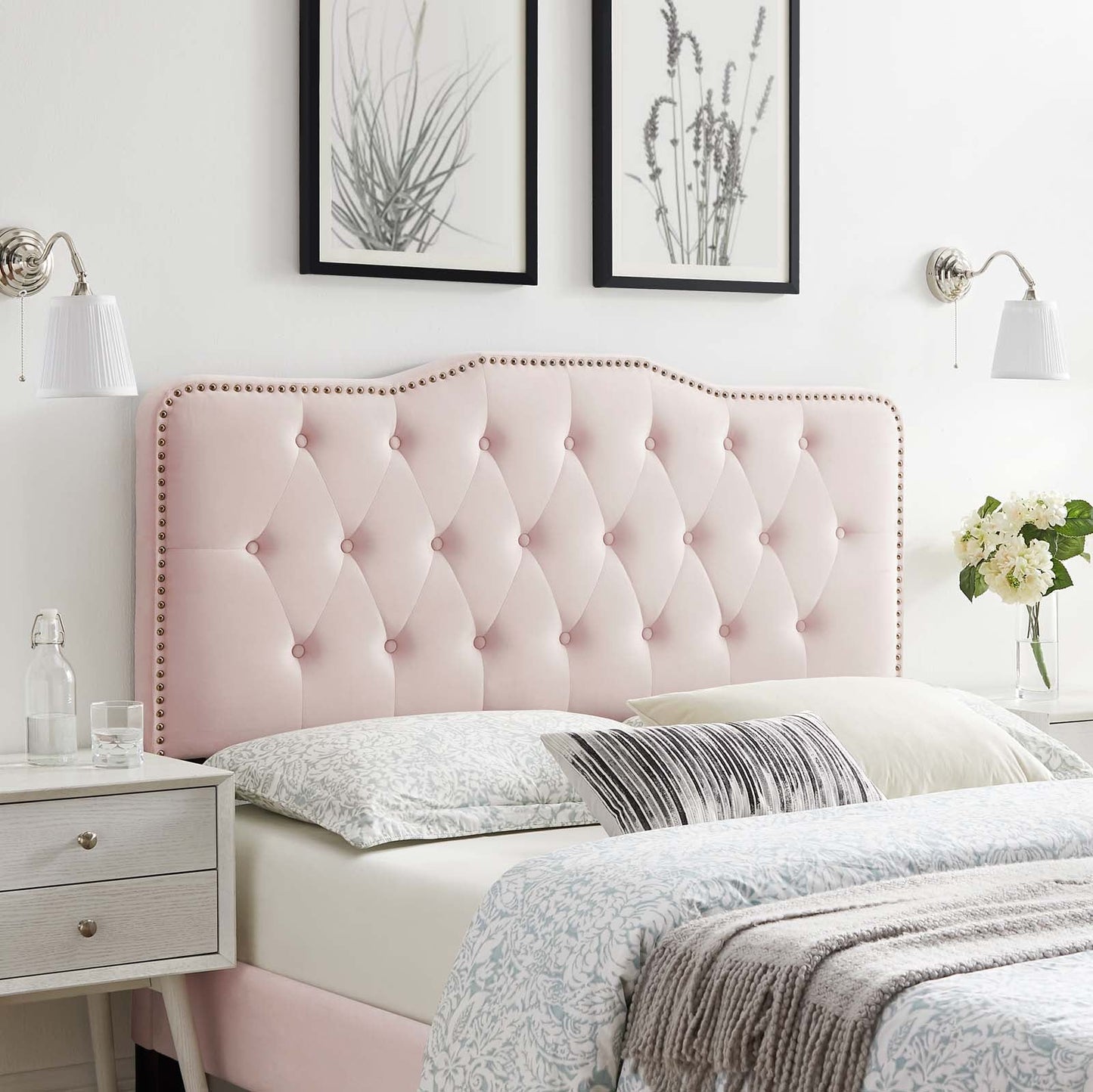 Sophia Tufted Performance Velvet Full/Queen Headboard by Modway