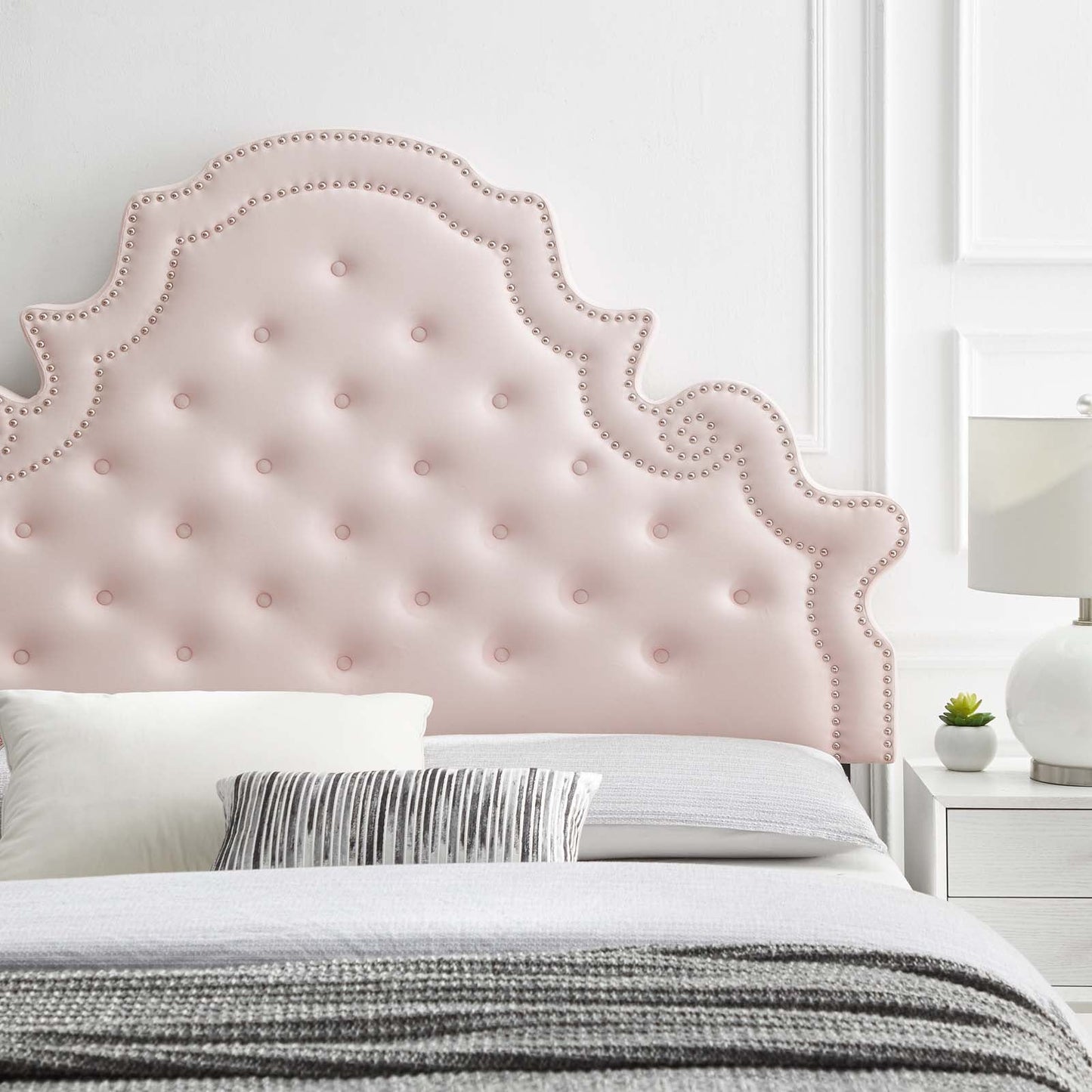 Diana Tufted Performance Velvet Twin Headboard by Modway