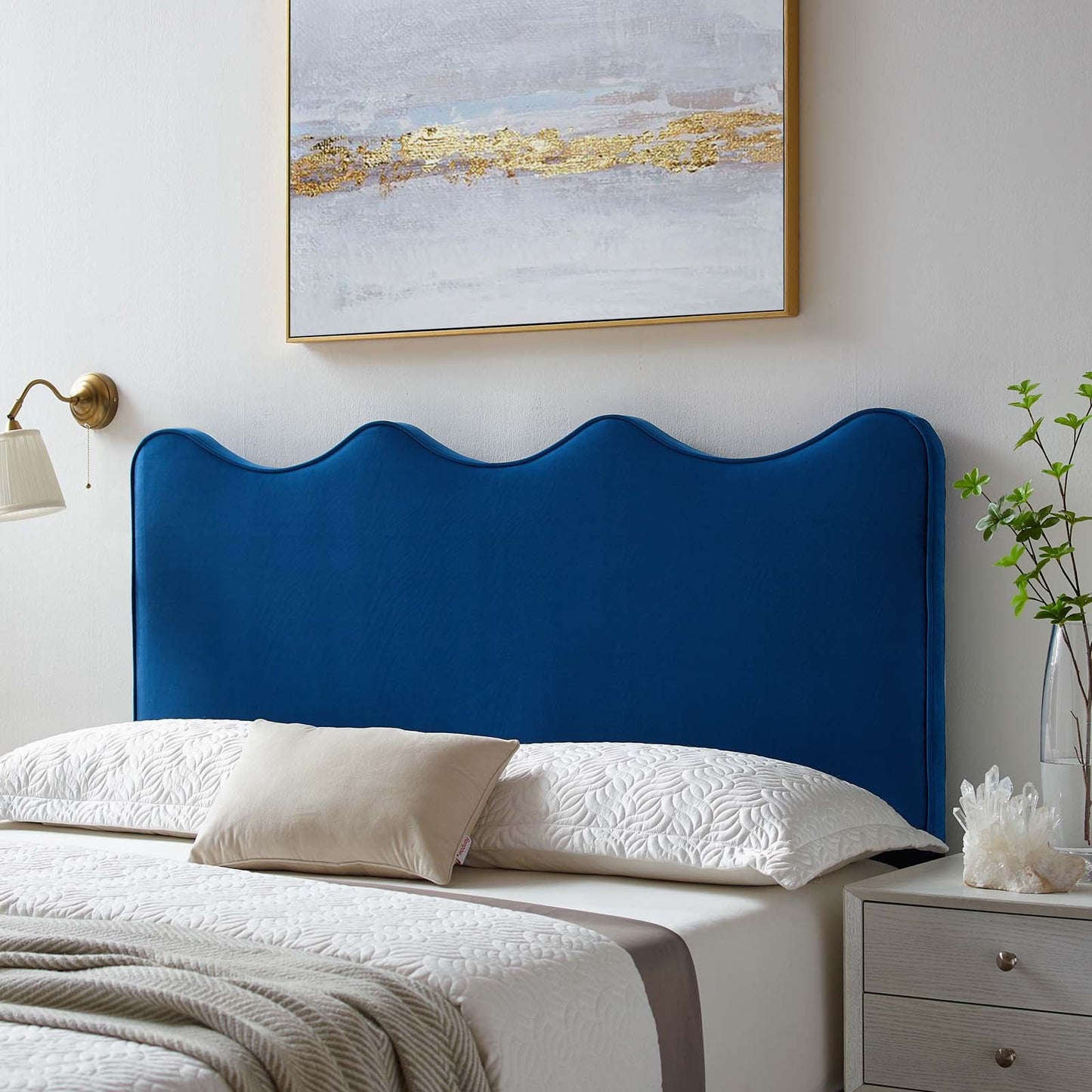 Athena Performance Velvet King/California King Headboard by Modway