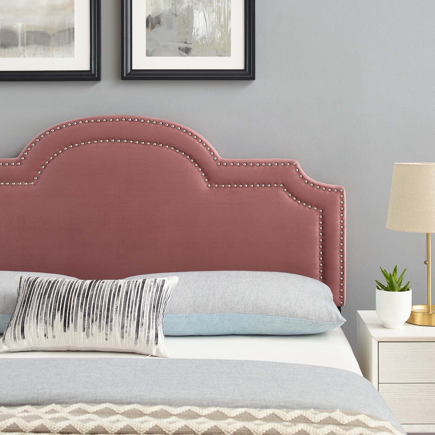 Belinda Performance Velvet Twin Headboard by Modway