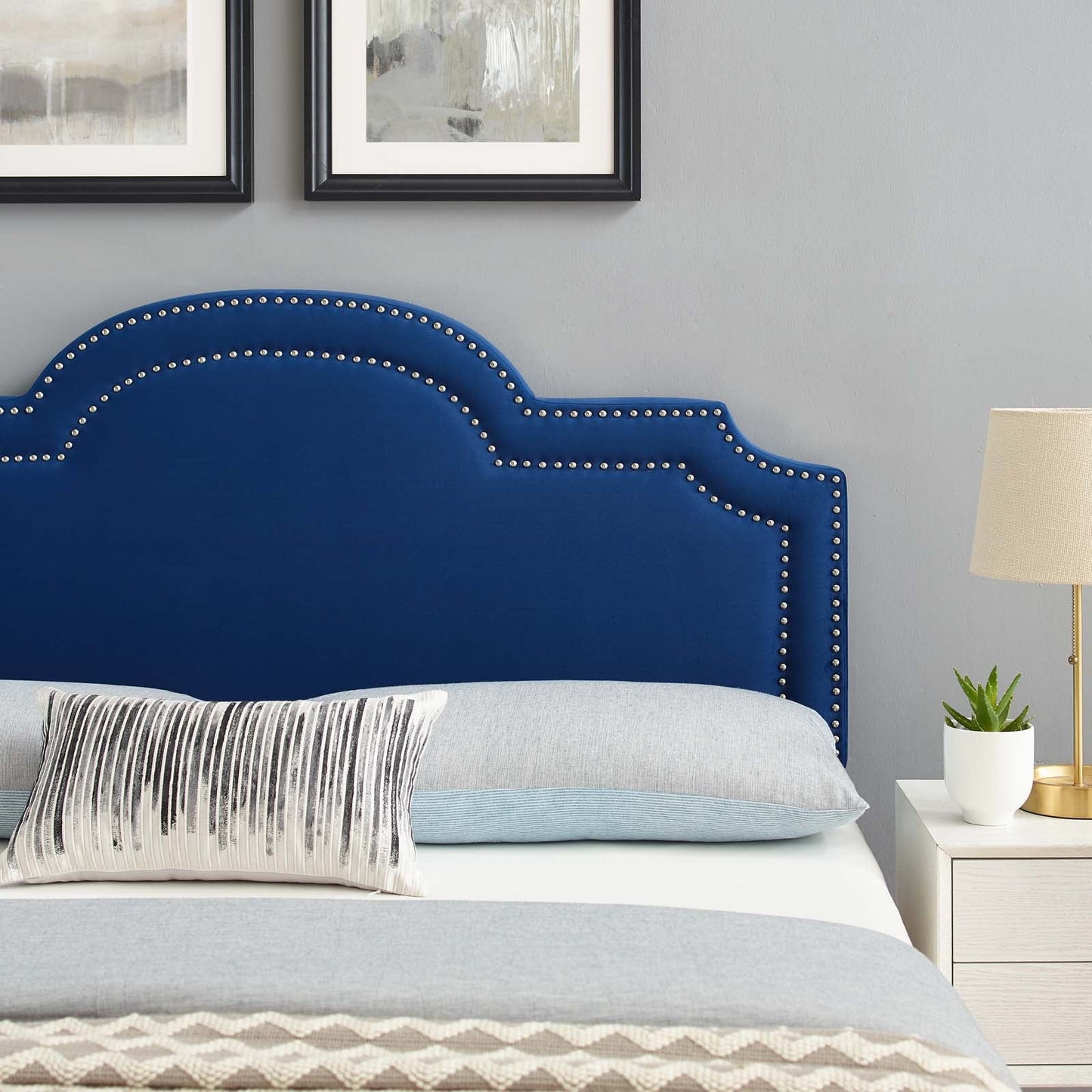 Belinda Performance Velvet Twin Headboard by Modway