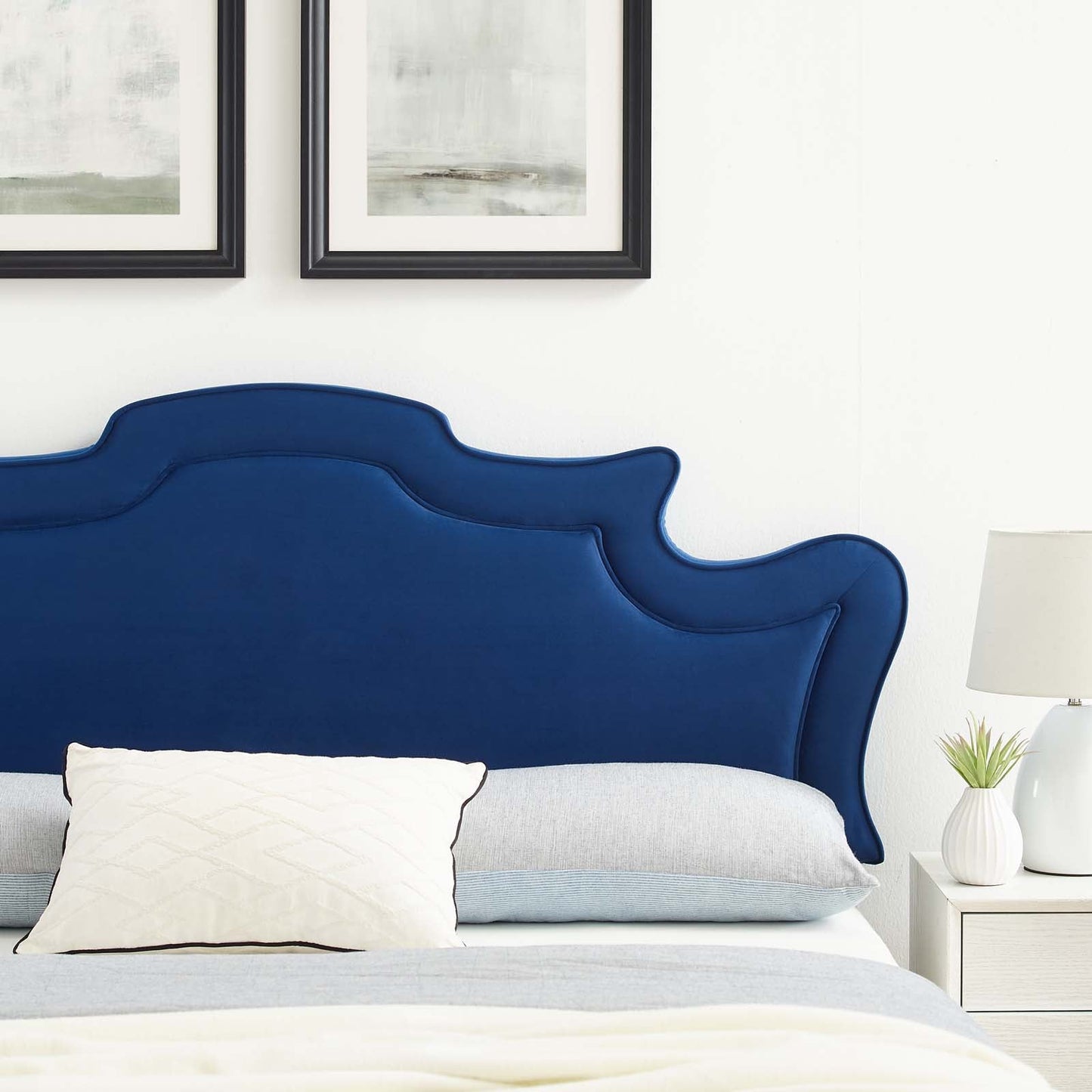 Evangeline Performance Velvet Twin Headboard by Modway